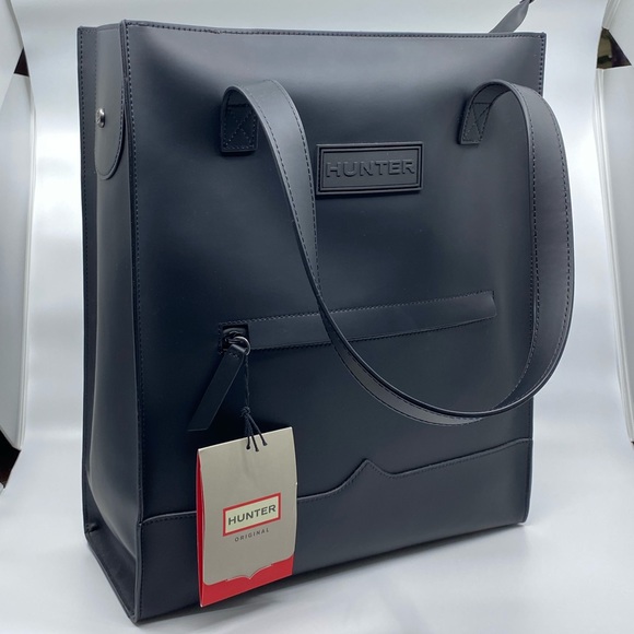 Hunter Handbags - HUNTER Original Rubber Leather Tote